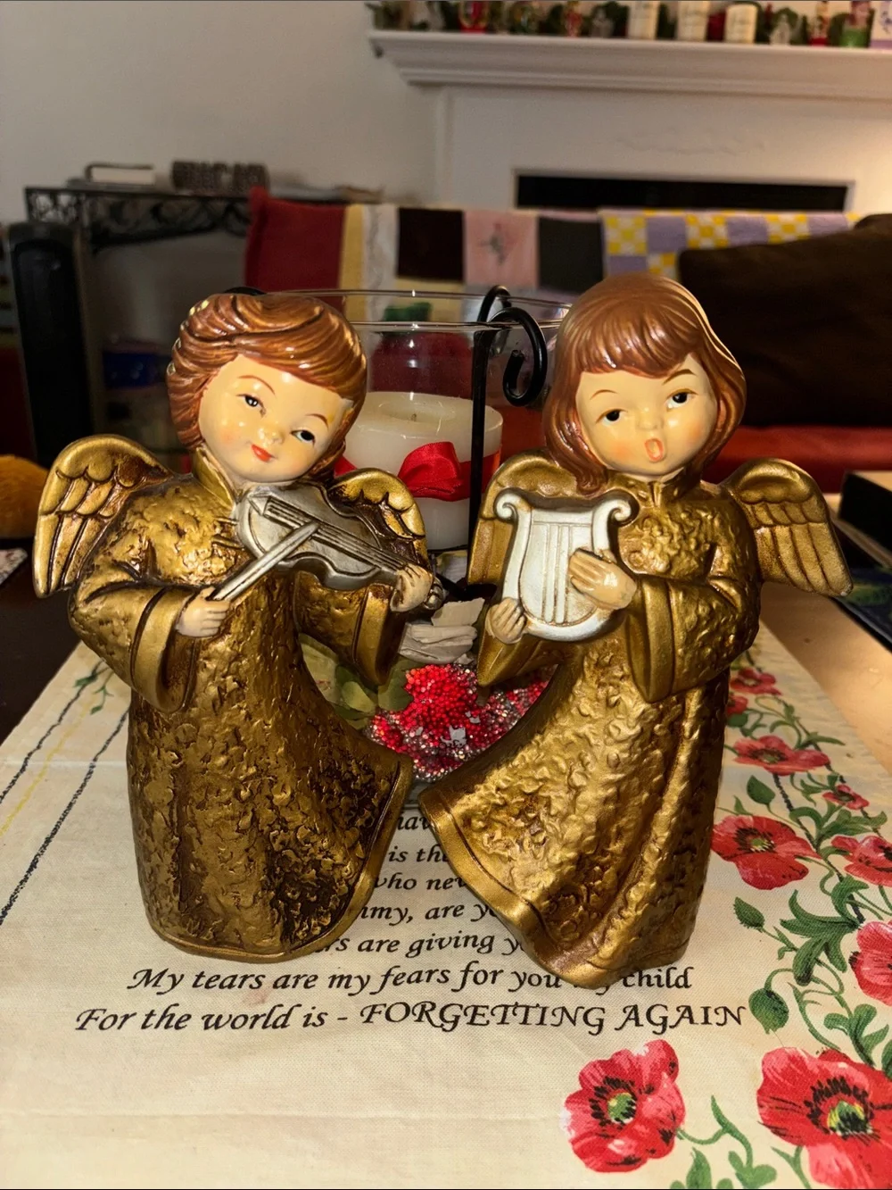 Vintage MCM Japan Gold Angels!